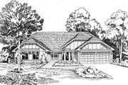 Traditional Style House Plan - 4 Beds 3.5 Baths 2376 Sq/Ft Plan #312-777 