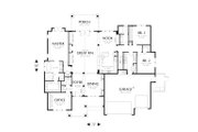 Craftsman Style House Plan - 3 Beds 2.5 Baths 2735 Sq/Ft Plan #48-542 