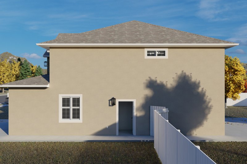 House Plan Design - Exterior - Other Elevation 1 for Traditional House Plan #1060-105 - 4 bed, 2.5 bath