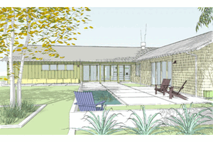 L Shaped House Plans Houseplans Com