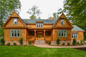 Country Exterior - Front Elevation Plan #137-280