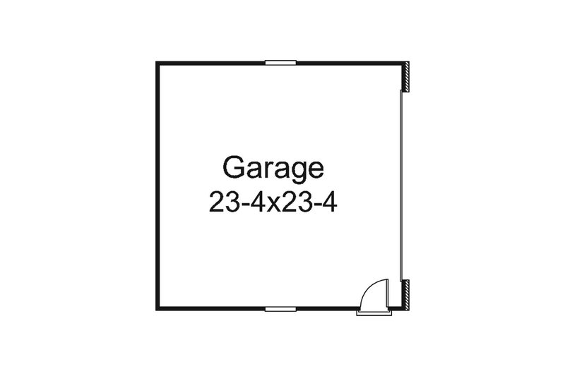 Architectural House Design - Garage