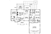 Ranch Style House Plan - 3 Beds 2 Baths 1754 Sq/Ft Plan #929-1085 