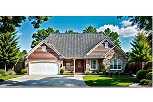 Traditional Exterior - Front Elevation Plan #58-226