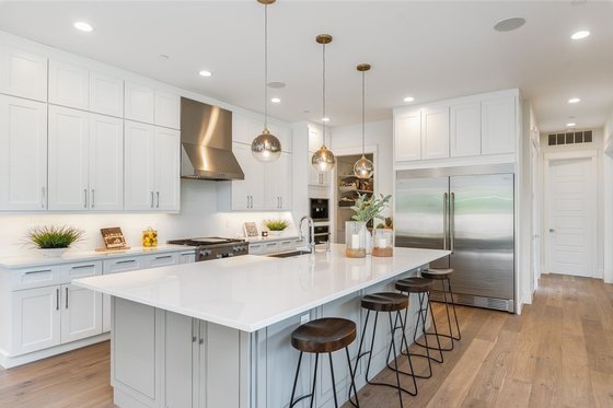 Interior - Kitchen 3 for Contemporary House Plan #1066-121 - 4 bed, 2.5 bath