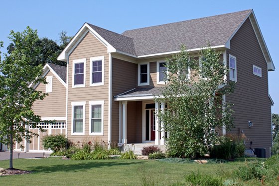 Exterior - Other Elevation for Farmhouse House Plan #51-522 - 4 bed, 2.5 bath