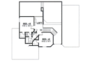 Traditional Style House Plan - 3 Beds 2 Baths 2169 Sq/Ft Plan #67-719 