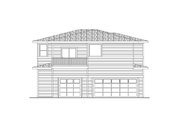 Contemporary Style House Plan - 3 Beds 2 Baths 2365 Sq/Ft Plan #124-1393 