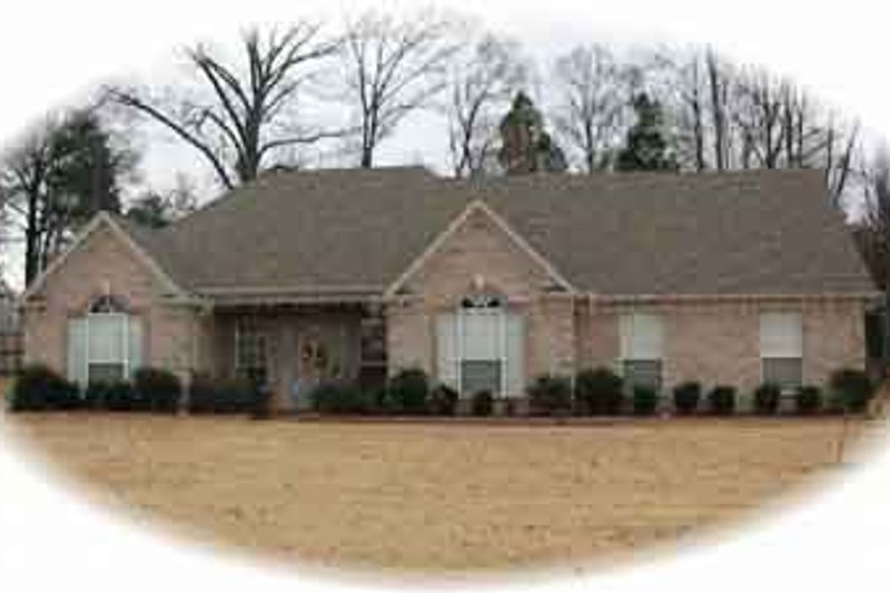 European Style House Plan - 3 Beds 2 Baths 1809 Sq/Ft Plan #81-915