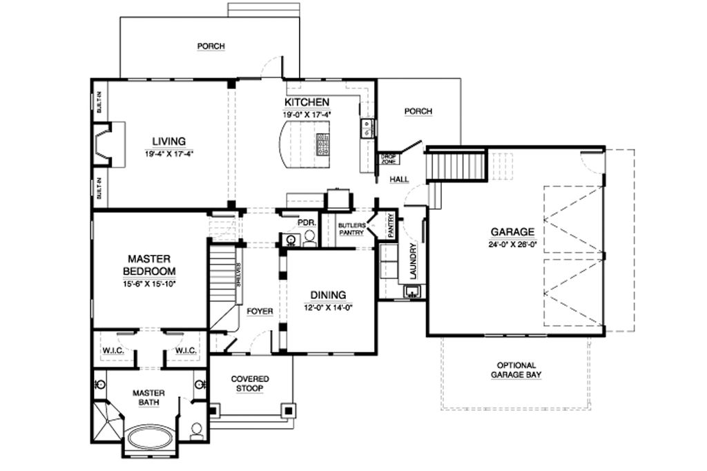 Traditional Style House Plan 5 Beds 3 5 Baths 3291 Sq Ft Plan