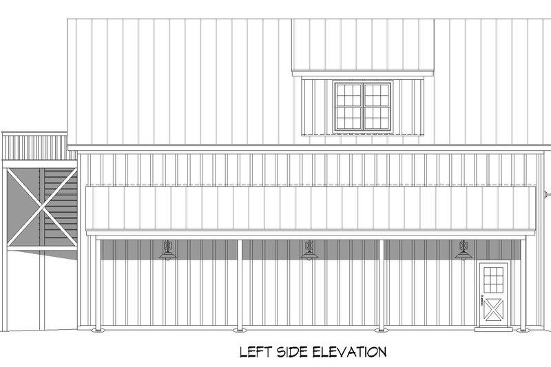 Dream House Plan - Exterior - Other Elevation 1 for Country House Plan #932-938 - 2 bed, 2.5 bath