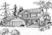 Traditional Style House Plan - 4 Beds 2.5 Baths 2488 Sq/Ft Plan #78-103 