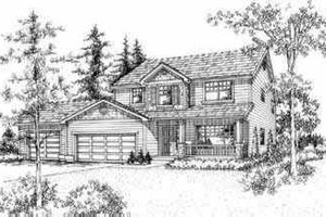 Traditional Exterior - Front Elevation Plan #78-103