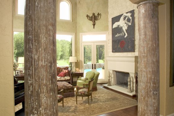 Interior - Kitchen for Mediterranean House Plan #20-2166 - 5 bed, 6 bath