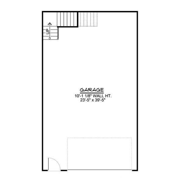 Country Floor Plan - Main Floor Plan #1064-85