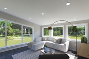 Modern Style House Plan - 1 Beds 1 Baths 998 Sq/Ft Plan #1060-381 