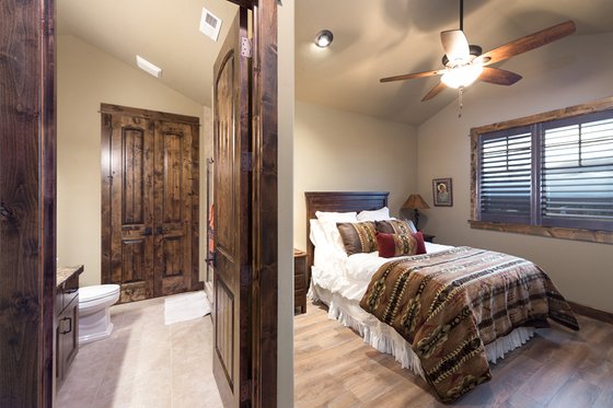 Interior - Bedroom 1 for Craftsman House Plan #892-16 - 3 bed, 4.5 bath