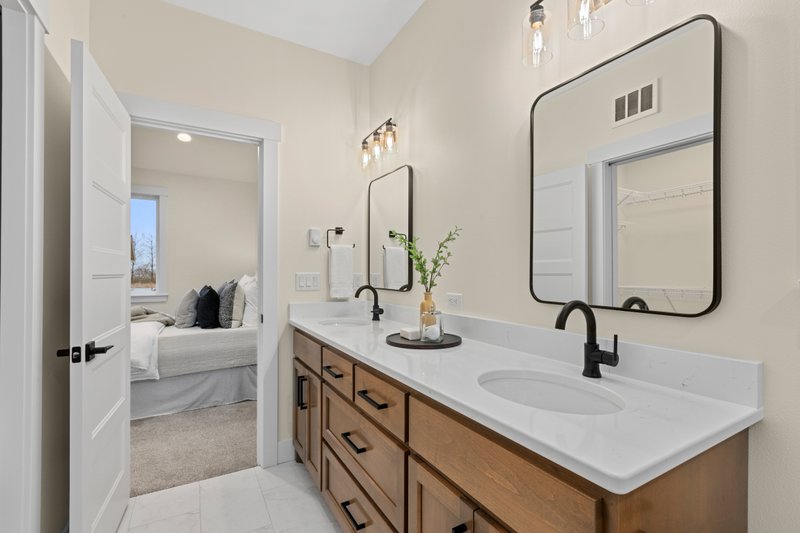 House Design - Interior - Master Bathroom 1 for Farmhouse House Plan #1070-205 - 3 bed, 2 bath