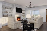 Classical Style House Plan - 5 Beds 3.5 Baths 2516 Sq/Ft Plan #17-2855 