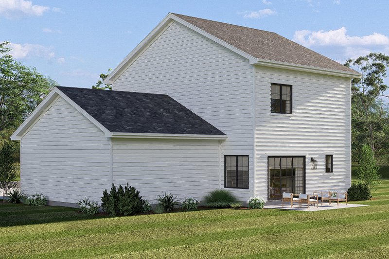 Dream House Plan - Exterior - Other Elevation 4 for Traditional House Plan #455-792 - 3 bed, 2.5 bath