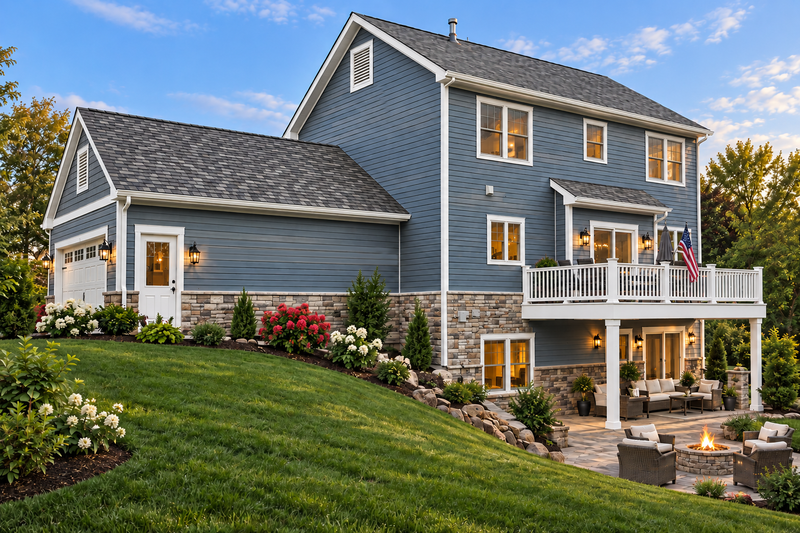 Home Plan - Exterior - Rear Elevation 3 for Country House Plan #928-163 - 3 bed, 2.5 bath
