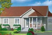 Traditional Style House Plan - 3 Beds 1 Baths 1078 Sq/Ft Plan #25-174 