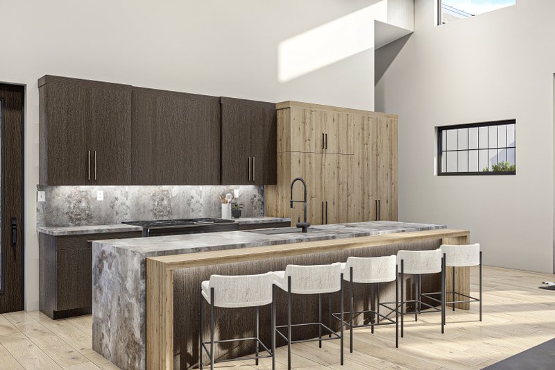 Home Plan - Interior - Kitchen for Modern House Plan #455-529 - 2 bed, 2.5 bath