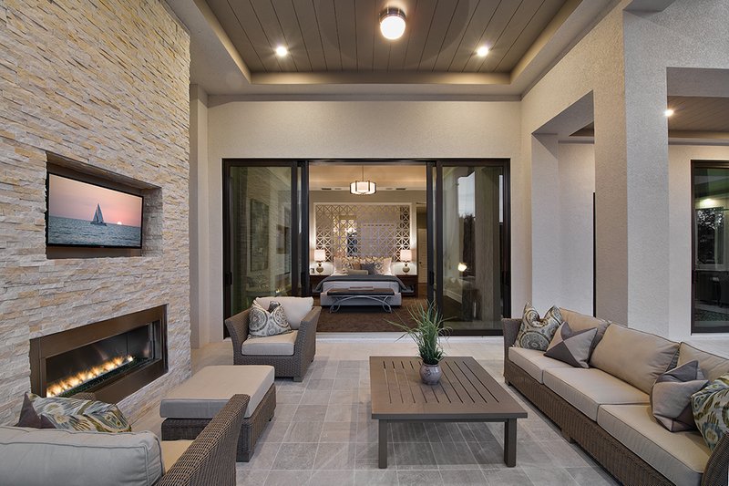 Architectural House Design - Exterior - Outdoor Living 7 for Contemporary House Plan #930-20 - 3 bed, 4 bath