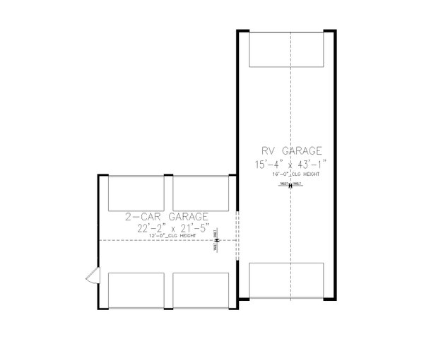 Traditional Floor Plan - Main Floor Plan #54-561
