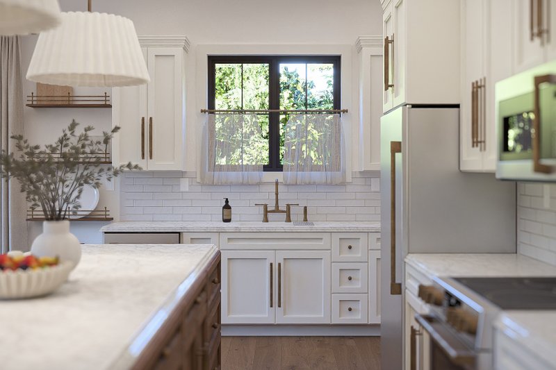 House Plan Design - Interior - Kitchen 1 for Cottage House Plan #455-783 - 3 bed, 3 bath