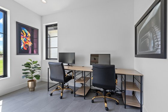 Interior - Other 6 for Contemporary House Plan #1070-214 - 4 bed, 3.5 bath