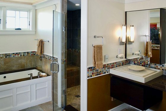 Interior - Master Bathroom for Prairie House Plan #454-6 - 3 bed, 2.5 bath