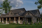 Barndominium Style House Plan - 3 Beds 3.5 Baths 2481 Sq/Ft Plan #923-366 