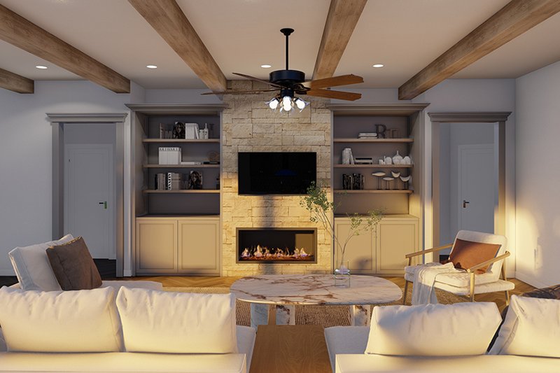 Architectural House Design - Interior - Other 4 for European House Plan #923-298 - 6 bed, 7.5 bath