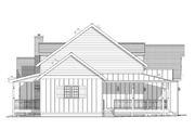 Farmhouse Style House Plan - 4 Beds 2.5 Baths 2397 Sq/Ft Plan #1099-13 Exterior 