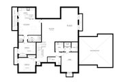 European Style House Plan - 4 Beds 3.5 Baths 3360 Sq/Ft Plan #1114-114 Floor 