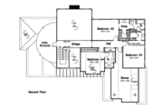 European Style House Plan - 4 Beds 3.5 Baths 3676 Sq/Ft Plan #312-581 