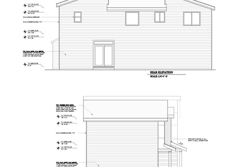 House Design - Exterior - Other Elevation 1 for Contemporary House Plan #53-728 - 3 bed, 2.5 bath