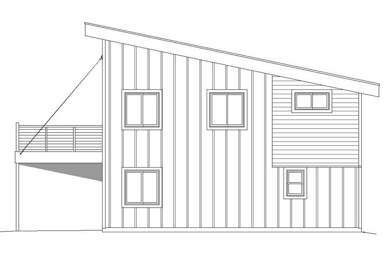 Home Plan - Exterior - Other Elevation for Contemporary House Plan #932-181 - 3 bed, 2 bath