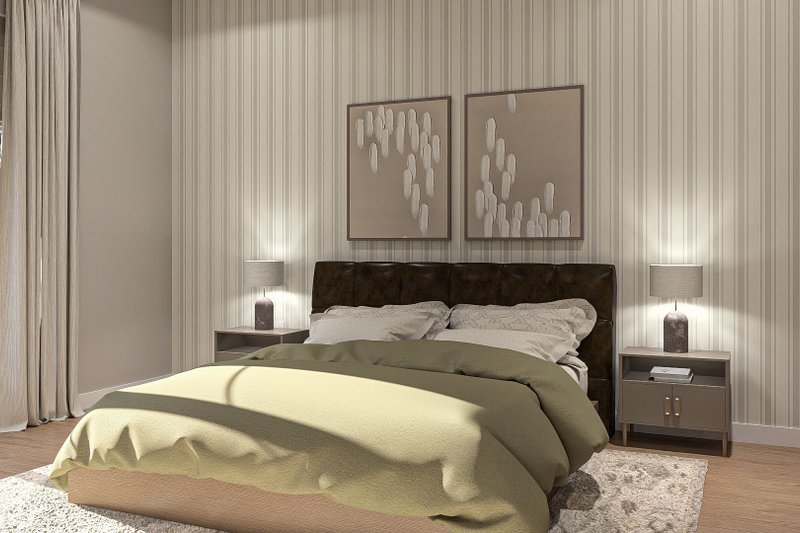 House Design - Interior - Master Bedroom for Modern House Plan #455-369 - 3 bed, 2.5 bath