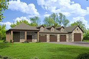 Country Style House Plan - 0 Beds 0 Baths 3791 Sq/Ft Plan #932-211 