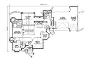 European Style House Plan - 8 Beds 7.5 Baths 5561 Sq/Ft Plan #5-447 