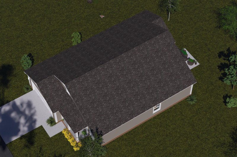 House Blueprint - Exterior - Other Elevation 5 for Cottage House Plan #513-2453 - 3 bed, 2.5 bath