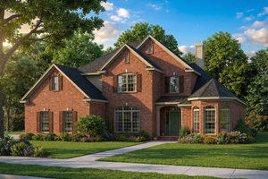 Country Exterior - Front Elevation Plan #17-2692