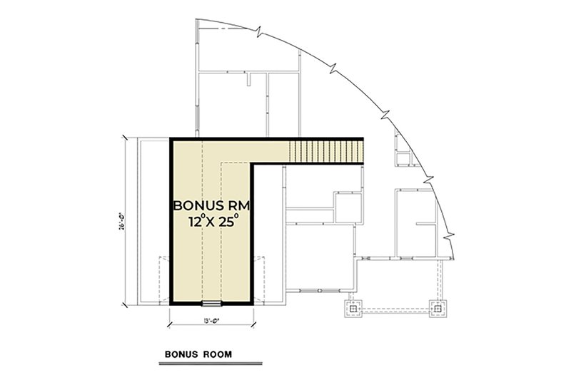 Dream House Plan - Floor Plan - Other Floor for Craftsman House Plan #1070-47 - 3 bed, 2 bath