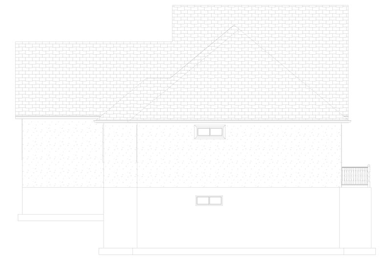 Dream House Plan - Exterior - Other Elevation for Traditional House Plan #1060-212 - 4 bed, 3.5 bath