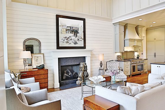 Interior - Family Room 1 for Craftsman House Plan #927-5 - 4 bed, 5.5 bath