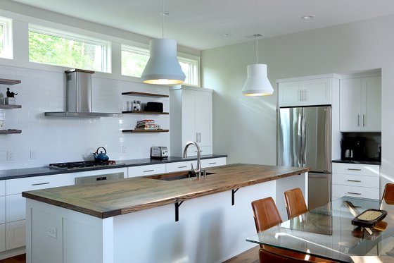 Interior - Kitchen 1 for Contemporary House Plan #928-326 - 3 bed, 2 bath