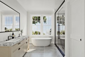 Interior - Master Bathroom for Tudor House Plan #461-89 - 5 bed, 3 bath