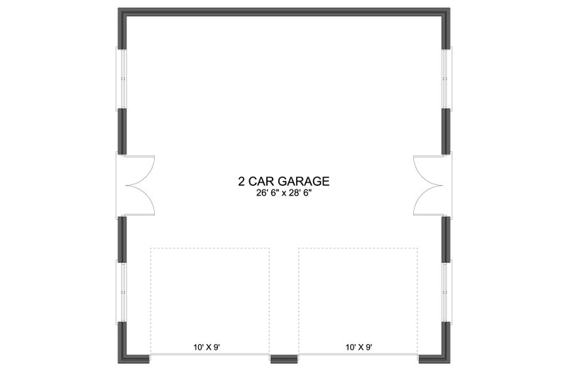 House Design - Floor Plan - Main Floor for European House Plan #1060-328, 0 bath